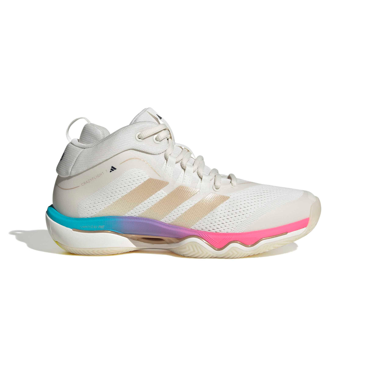 adidas Womens Volleyball Crazyflight 7 Mid Shoes