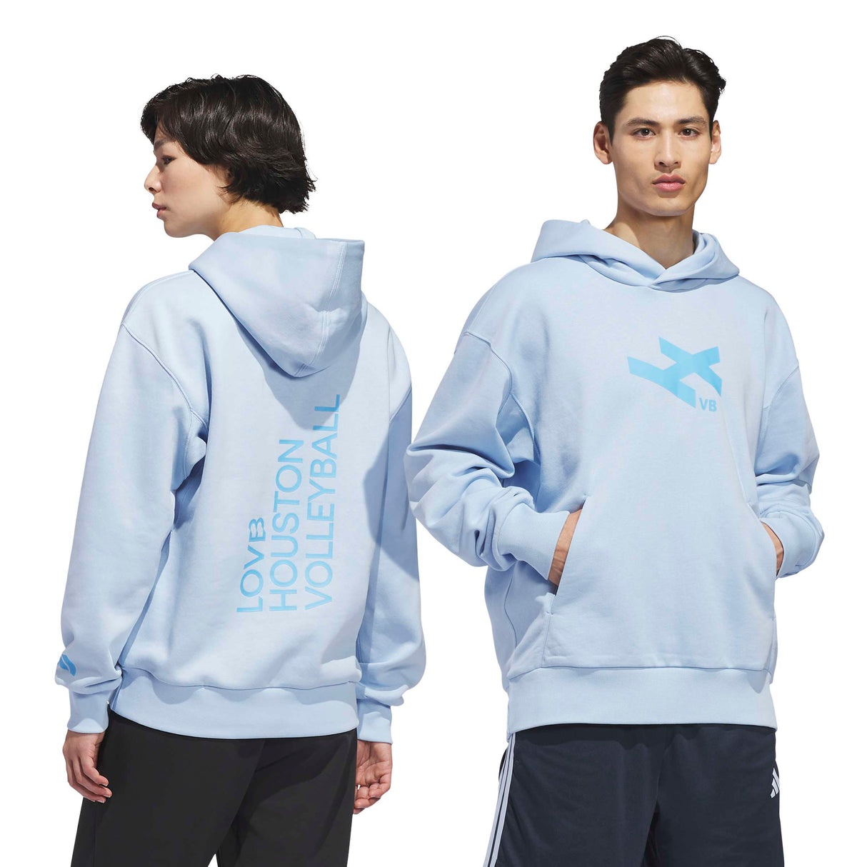 adidas Unisex LOVB City Graphics Hoodie – Snug Hood Comfort for Volleyball