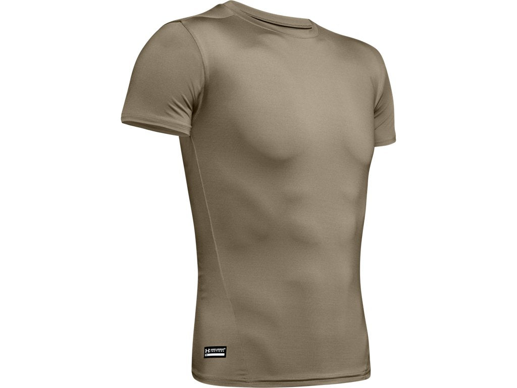 Under Armour Mens Tactical HeatGear Compression Short Sleeve T-Shirt - Superior Sweat Wicking
