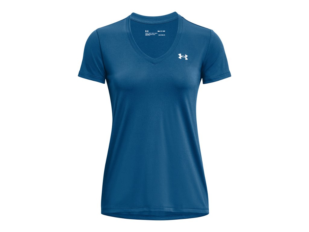 Under Armour Women's Tech V-Neck T-Shirt - Quick-Drying and Ultra-Soft Fabric