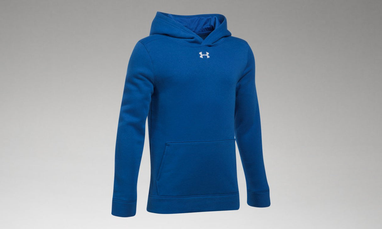 Under Armour Boys Hustle Fleece Hoodie - Ultra-Soft Cotton-Blend