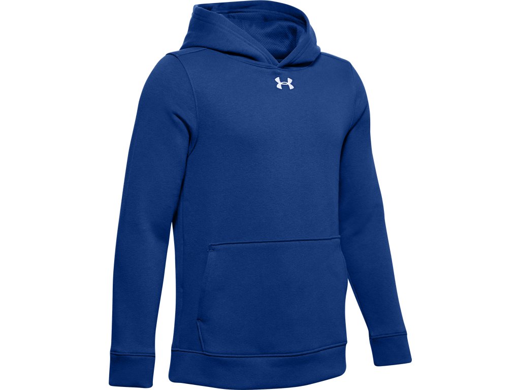 Under Armour Boys Hustle Fleece Hoodie - Ultra-Soft Cotton-Blend