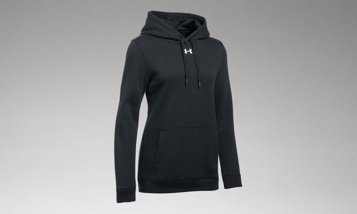 Under Armour Womens Hustle Fleece Hoodie - Ultra-Soft with Adjustable Drawcords