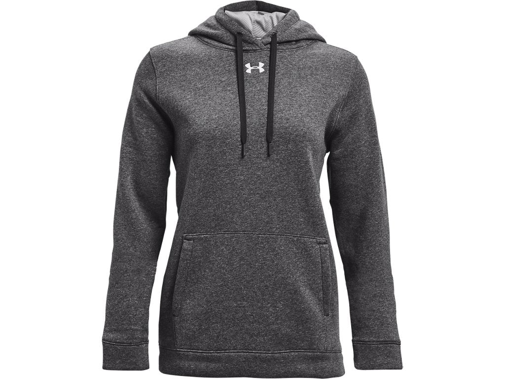 Under Armour Womens Hustle Fleece Hoodie - Ultra-Soft with Adjustable Drawcords