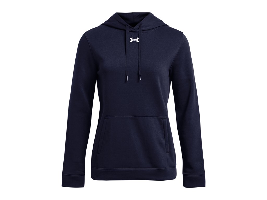 Under Armour Womens Hustle Fleece Hoodie - Ultra-Soft with Adjustable Drawcords