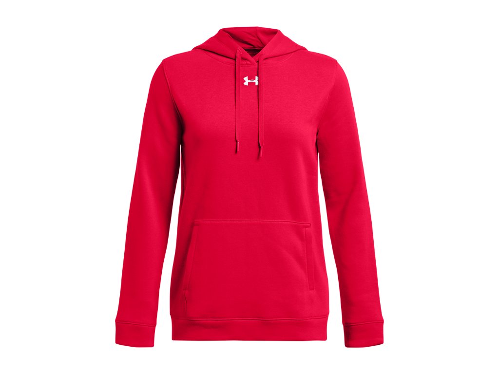 Under Armour Womens Hustle Fleece Hoodie - Ultra-Soft with Adjustable Drawcords