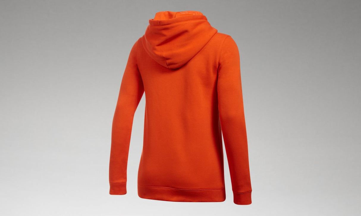 Under Armour Womens Hustle Fleece Hoodie - Ultra-Soft with Adjustable Drawcords