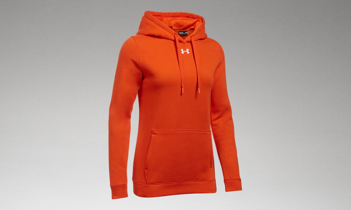Under Armour Womens Hustle Fleece Hoodie - Ultra-Soft with Adjustable Drawcords