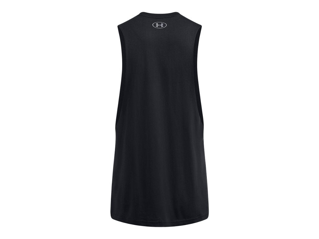 Under Armour Mens Left Chest Cut-Off Tank - Quick-Drying