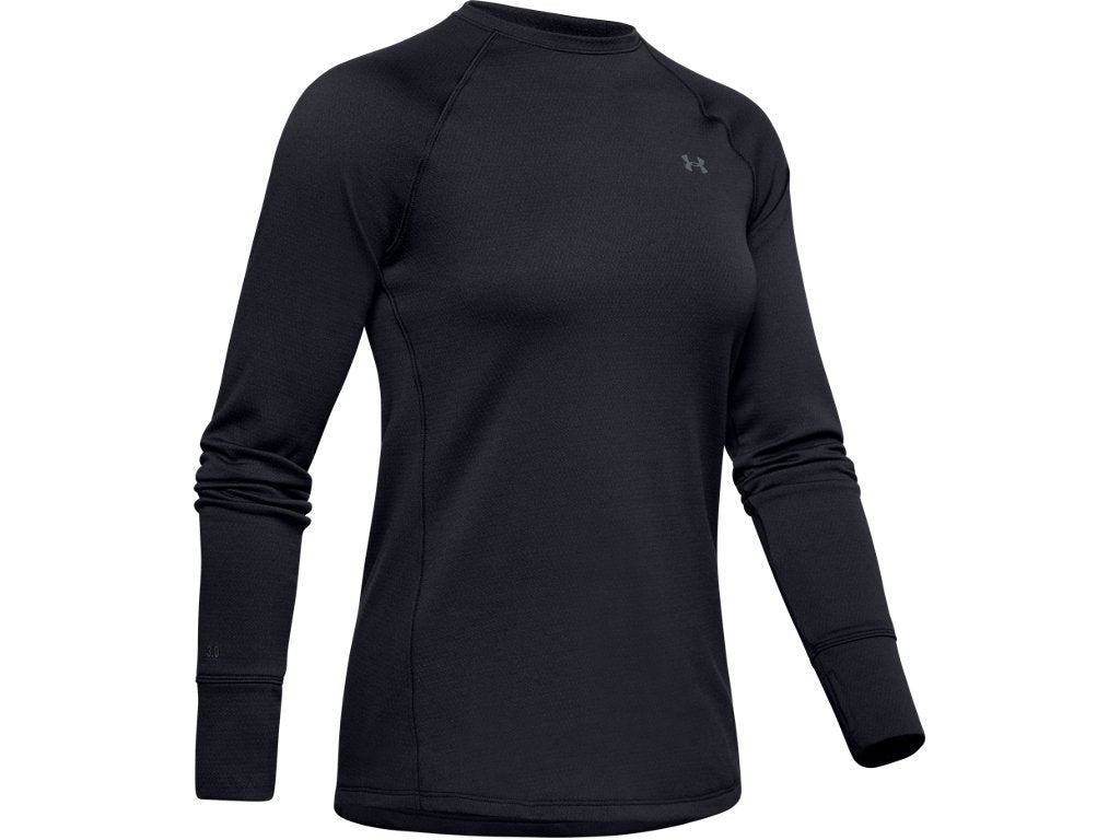 Under Armour Womens Base 3.0 Crew - Midweight Warmth for Cold Weather