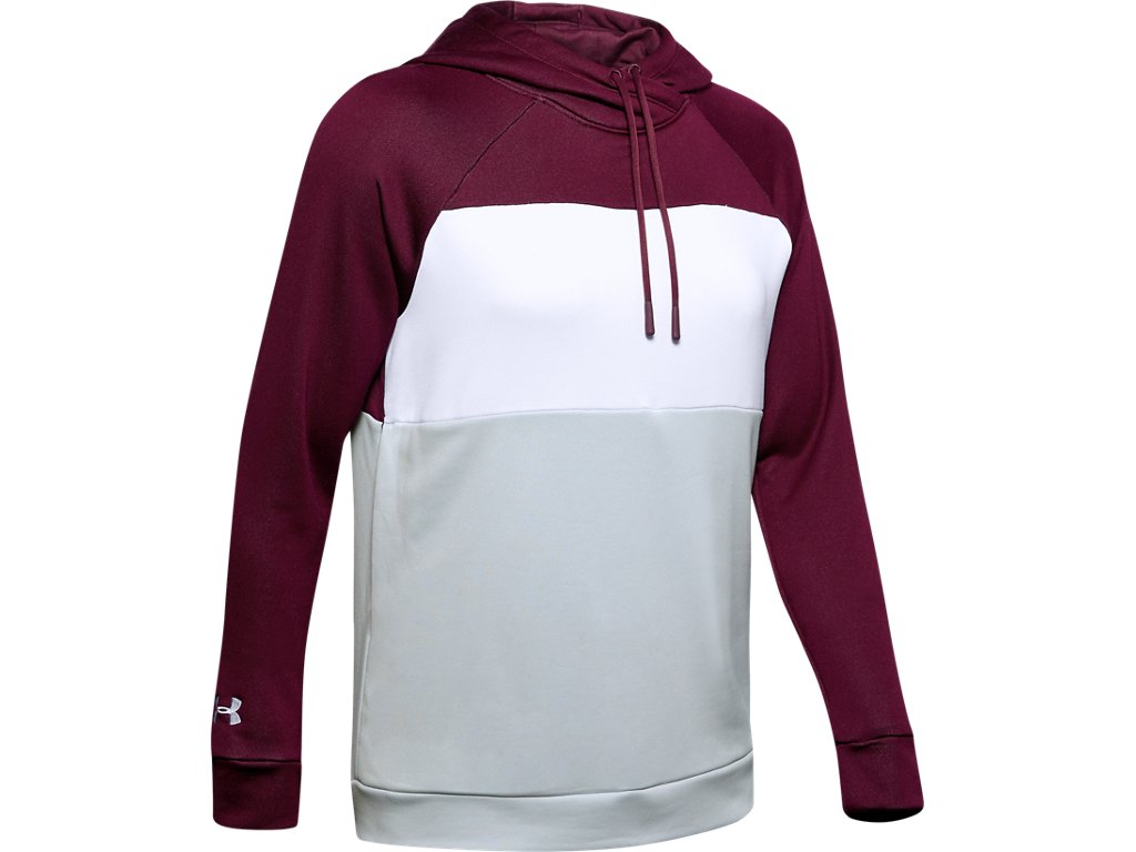 Under Armour Women's Qualifier Fleece Blocked Hoodie Apparel - Sweat Wicking