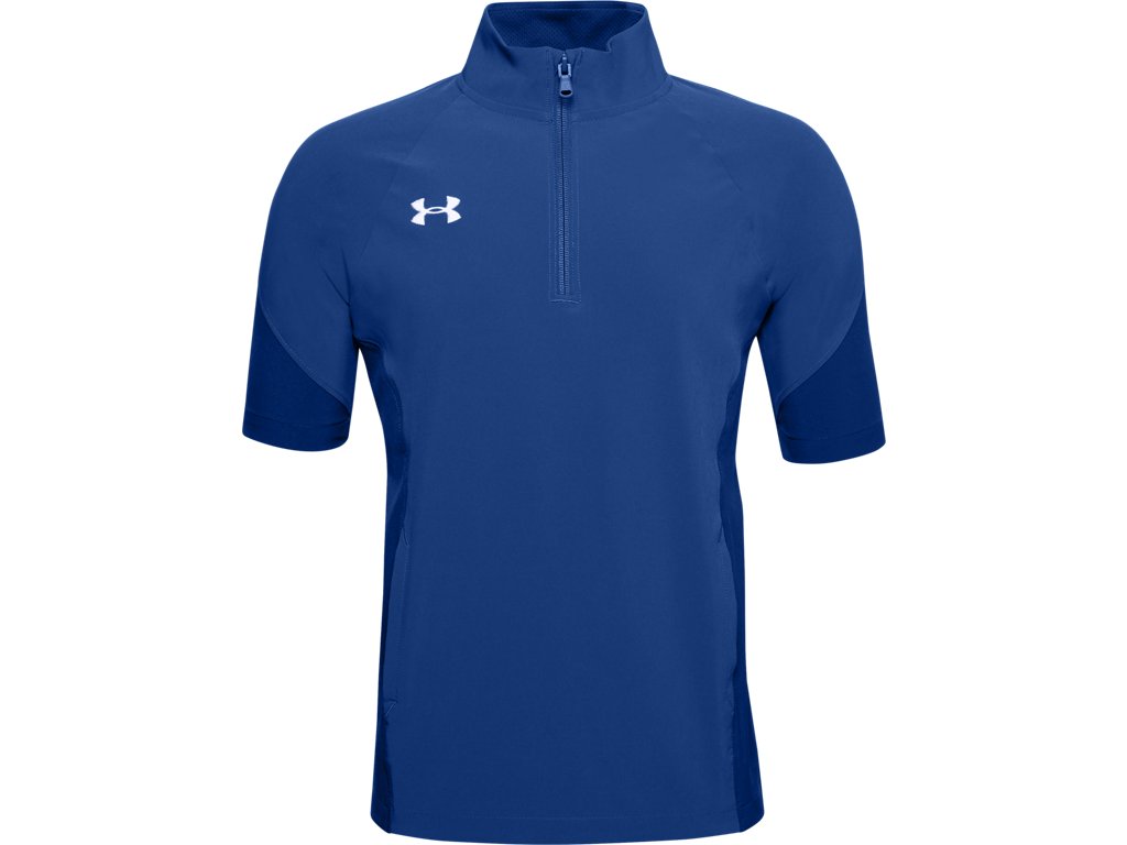 Under Armour Boys Squad Short Sleeve ¼ Zip Apparel - Water Repellent