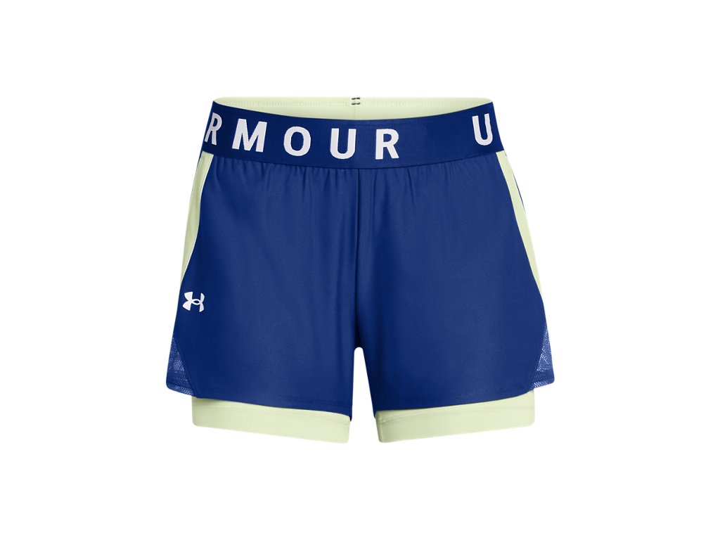Under Armour Womens Play Up 2-in-1 Shorts - Sweat Wicking and Quick Drying