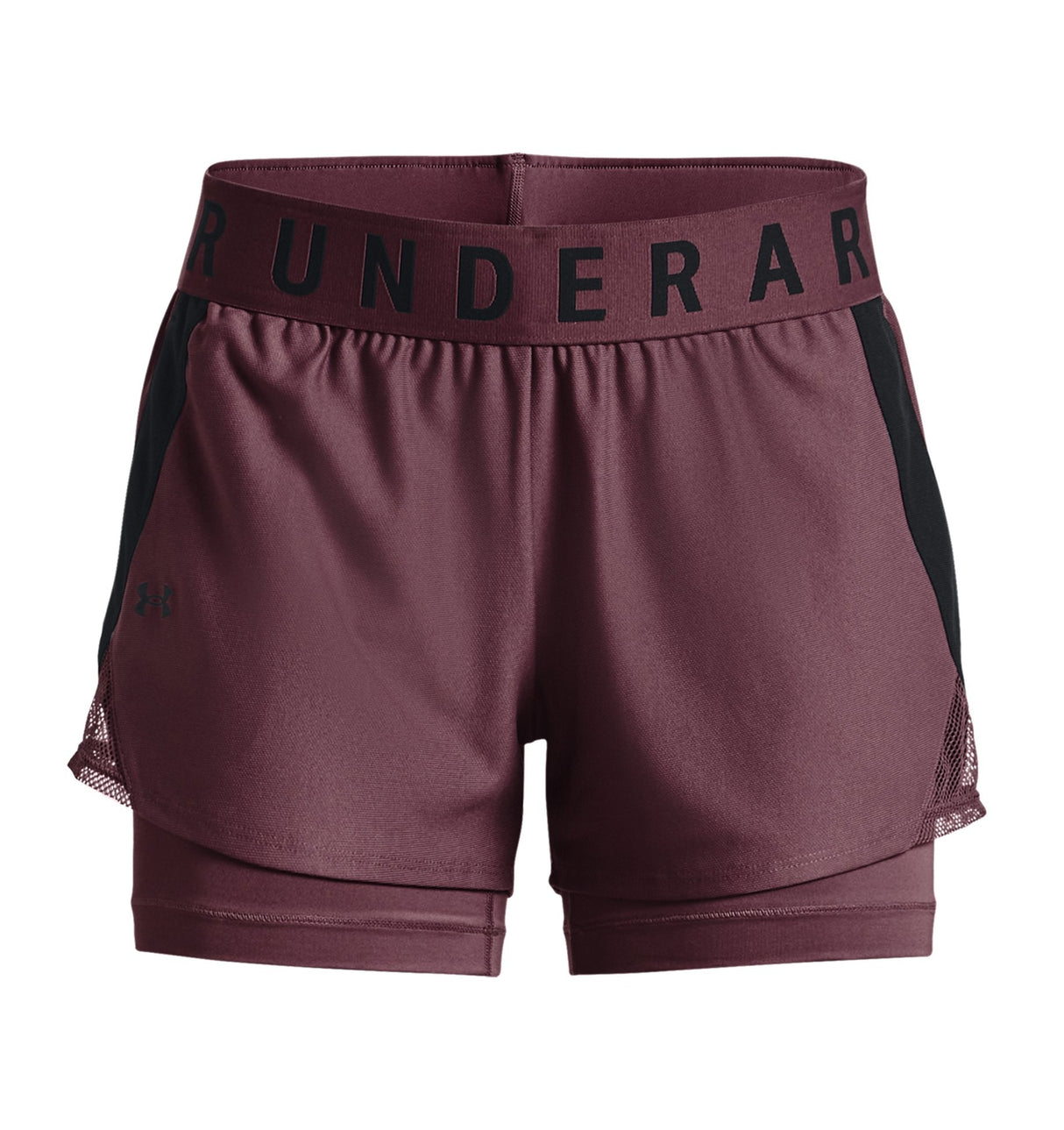 Under Armour Womens Play Up 2-in-1 Shorts - Sweat Wicking and Quick Drying