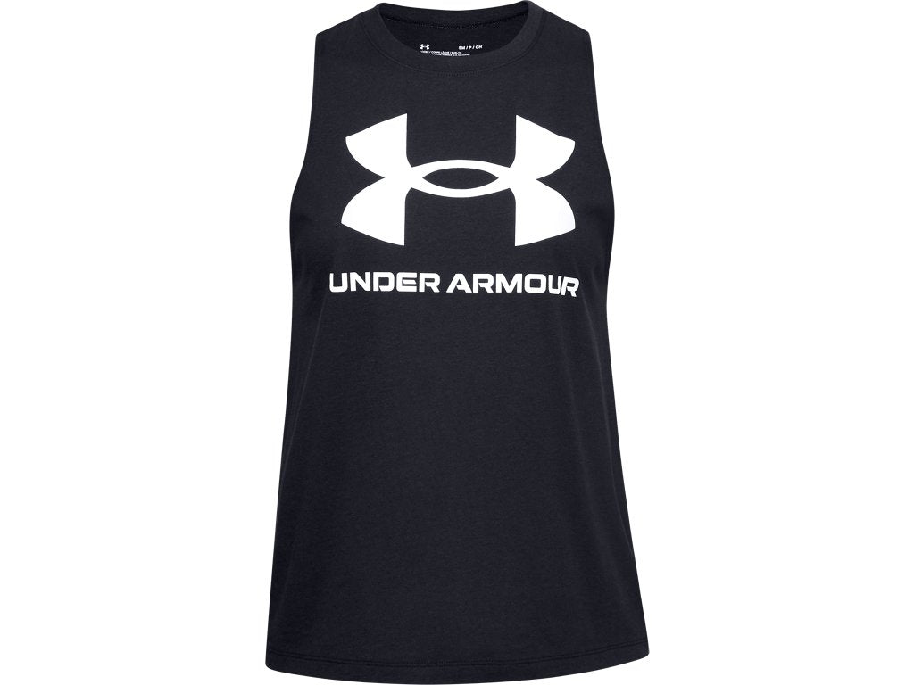 Under Armour Womens Rival Tank Top - Quick-Drying Cotton Blend