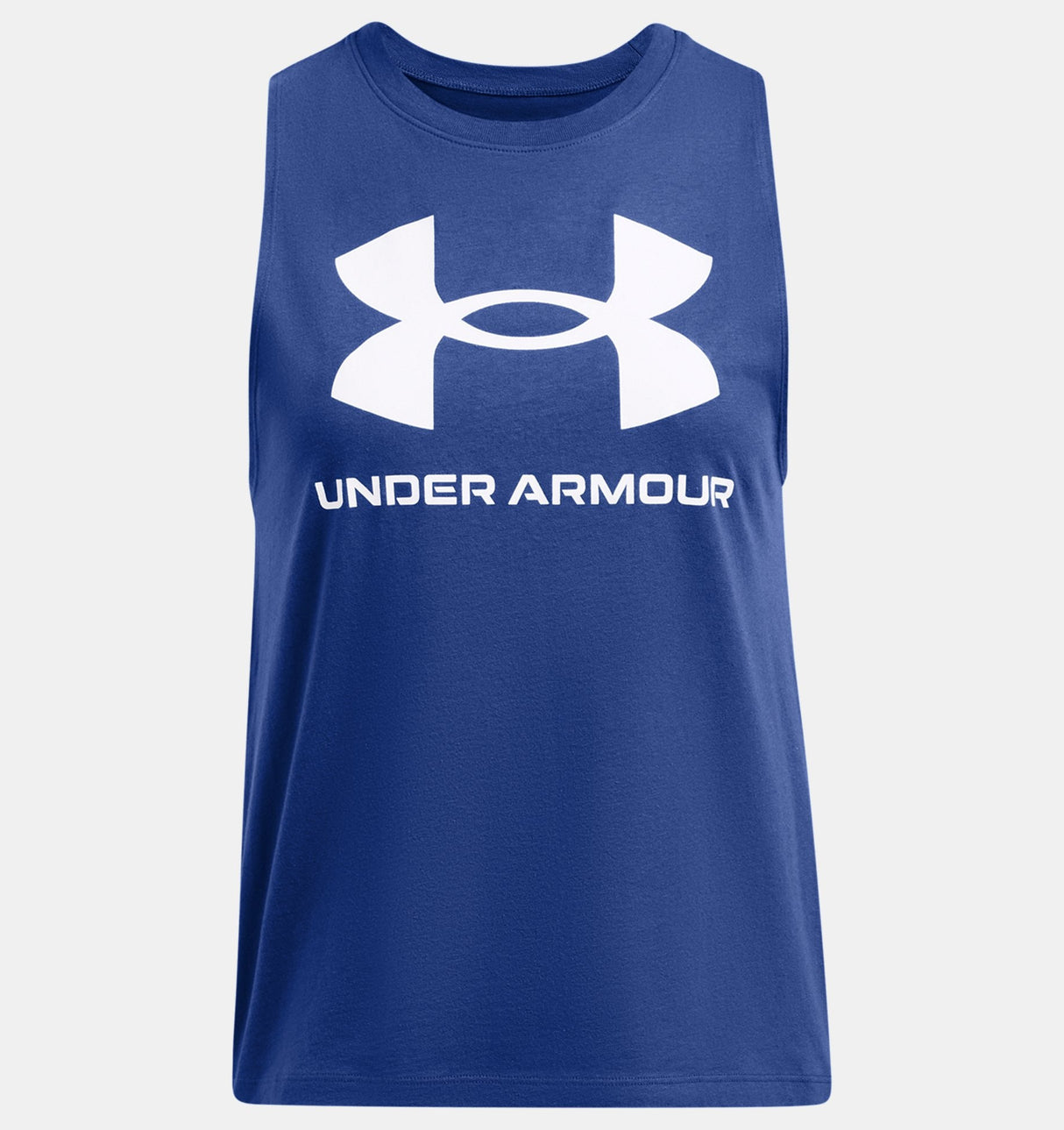 Under Armour Womens Rival Tank Top - Quick-Drying Cotton Blend