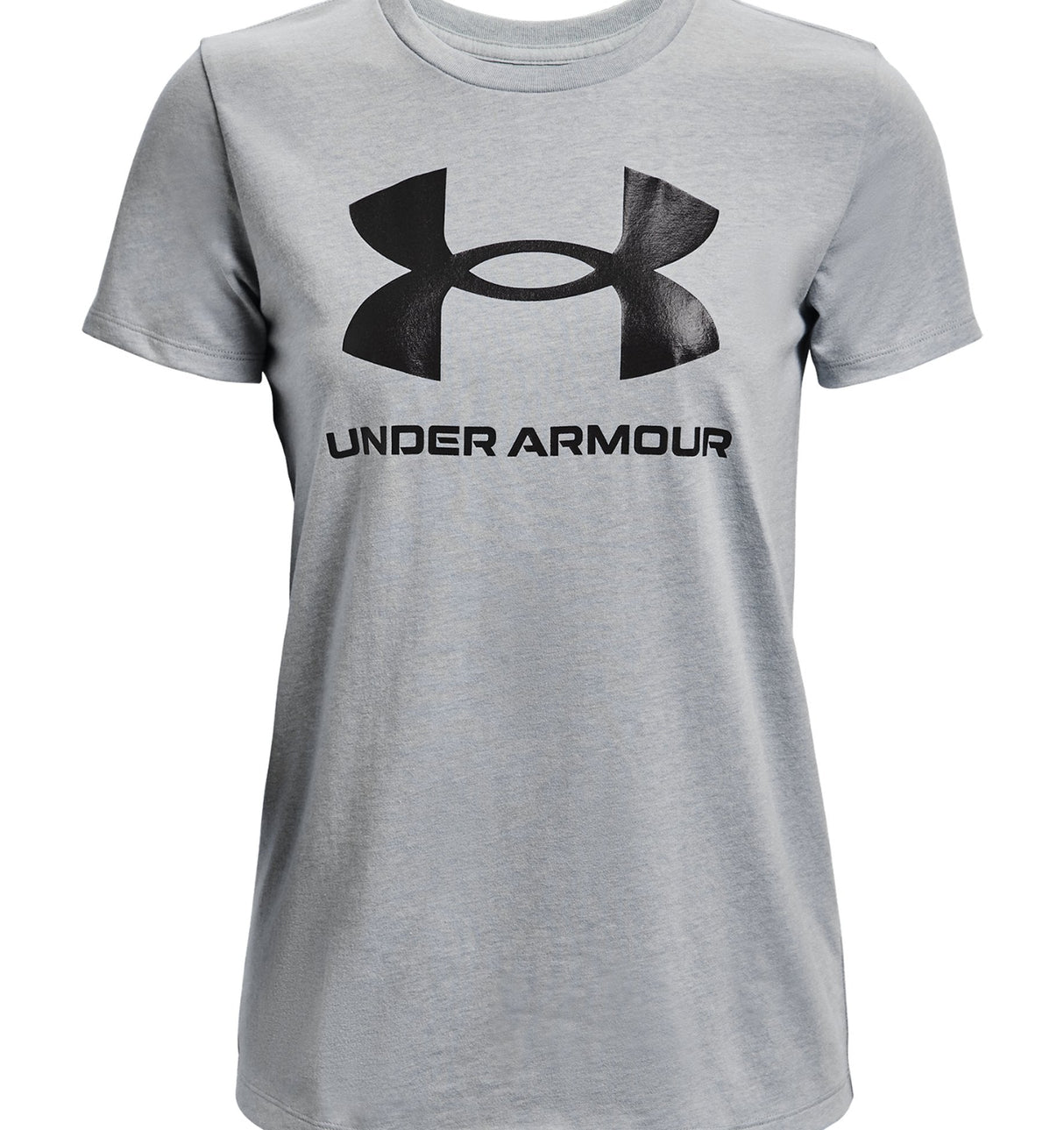 Under Armour Womens Rival Logo Short Sleeve T-Shirt - Quick-Drying Cotton Blend