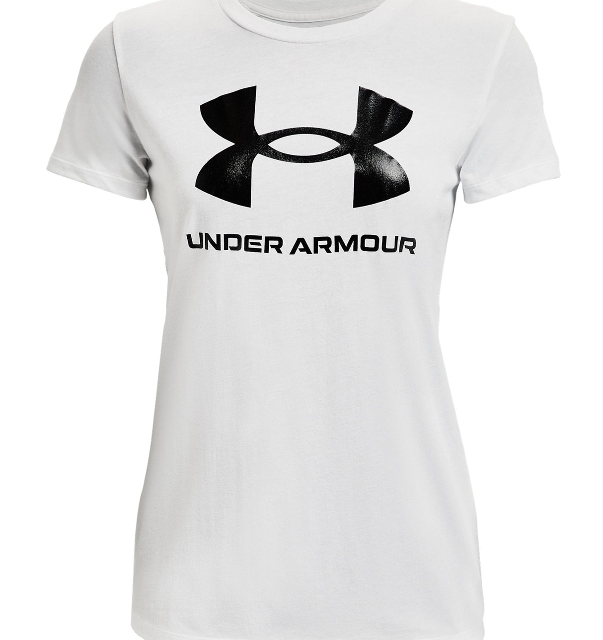 Under Armour Womens Rival Logo Short Sleeve T-Shirt - Quick-Drying Cotton Blend