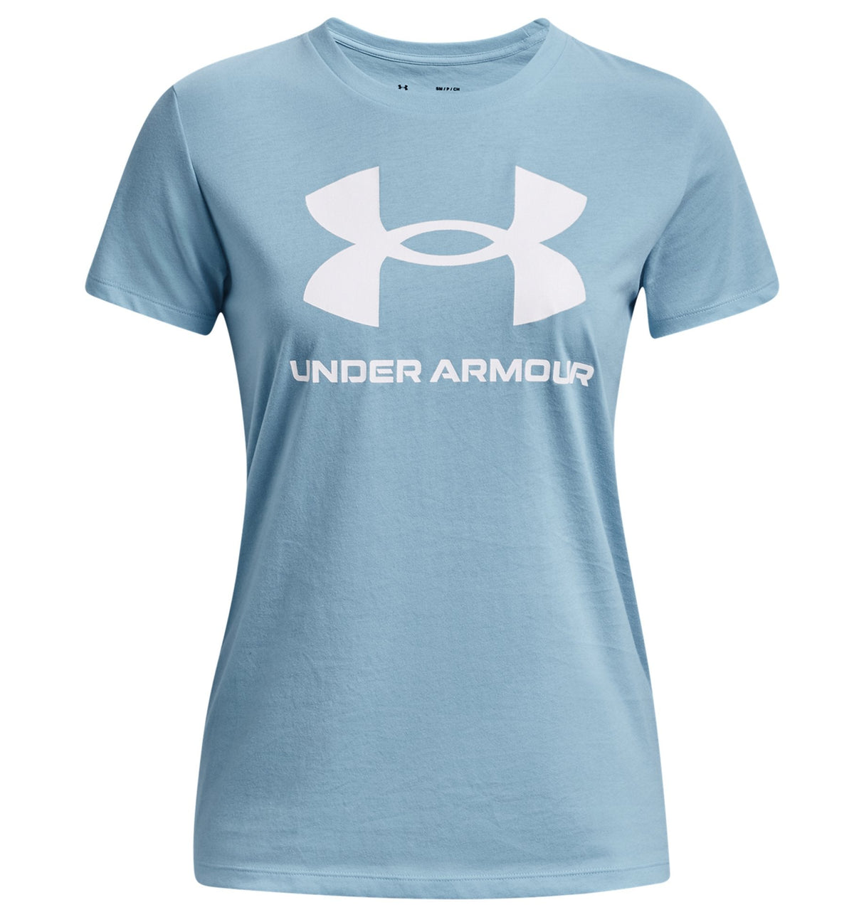 Under Armour Womens Rival Logo Short Sleeve T-Shirt - Quick-Drying Cotton Blend
