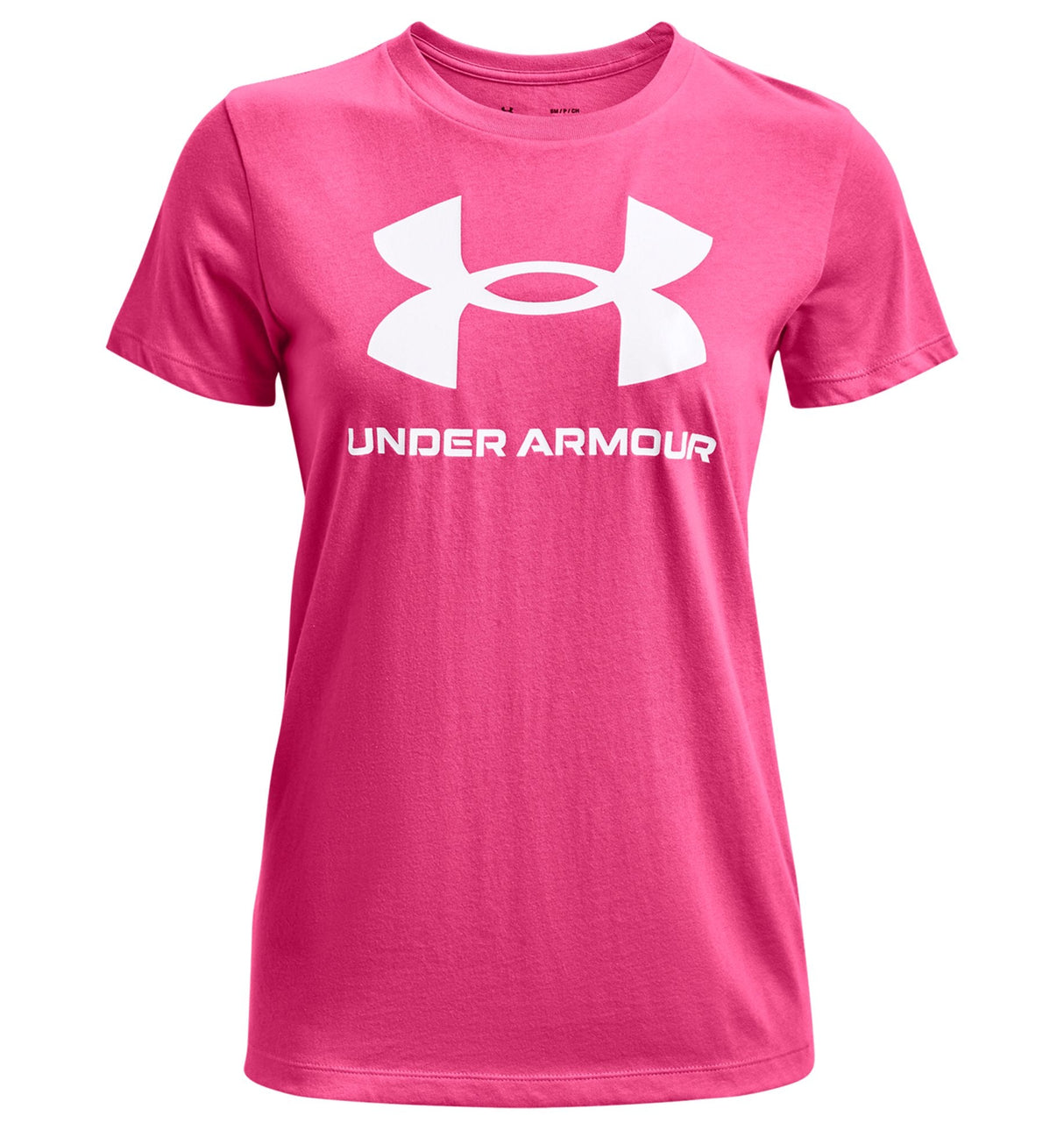 Under Armour Womens Rival Logo Short Sleeve T-Shirt - Quick-Drying Cotton Blend