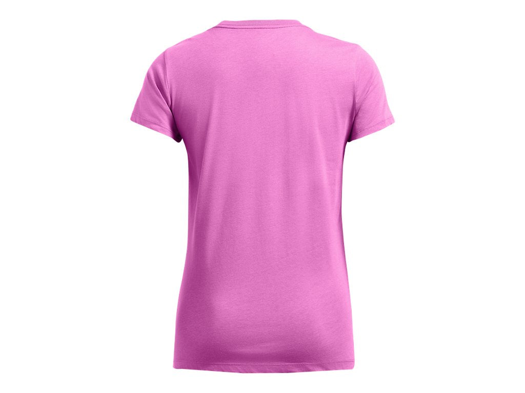 Under Armour Womens Rival Logo Short Sleeve T-Shirt - Quick-Drying Cotton Blend