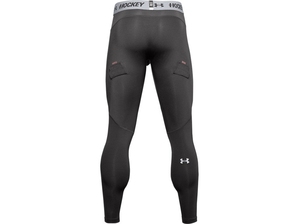 Under Armour Men's UA Hockey Compression Leggings - HeatGear Armour with Strategic Ventilation