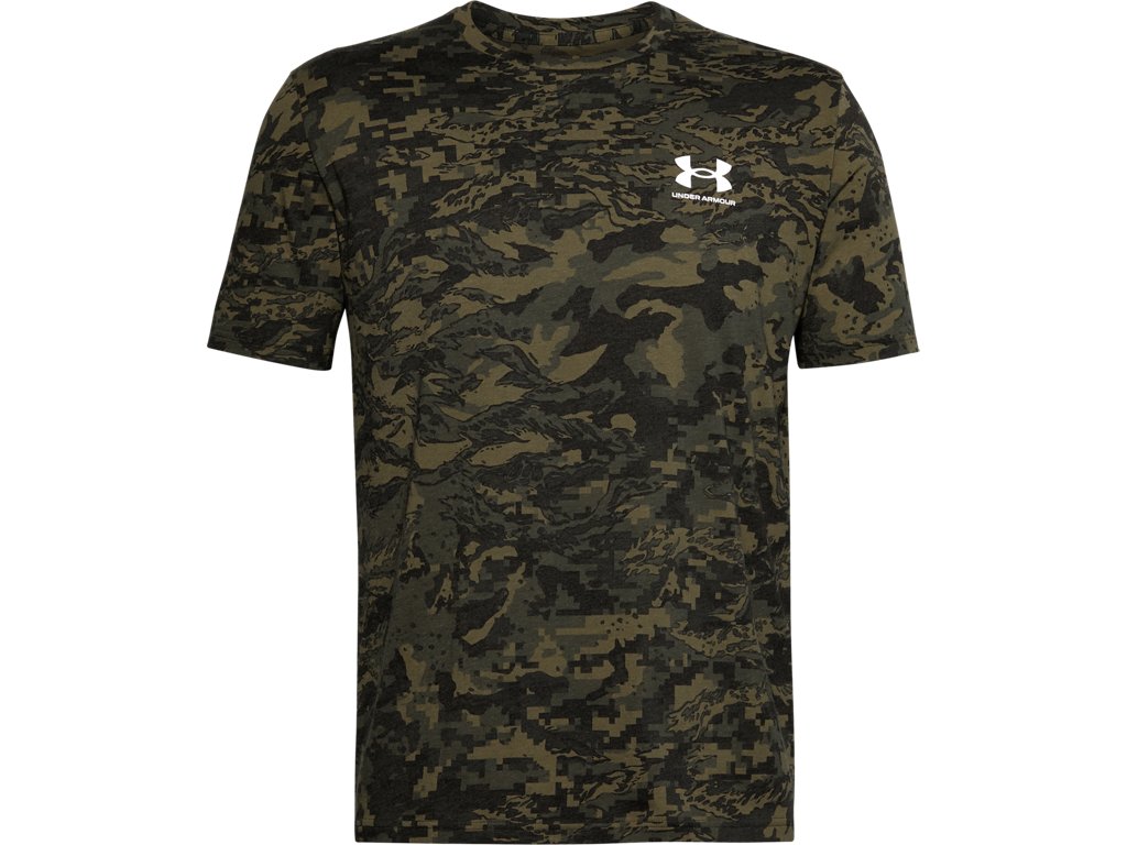 Under Armour Mens ABC Camo Short Sleeve T-Shirt - Quick-Drying Comfort