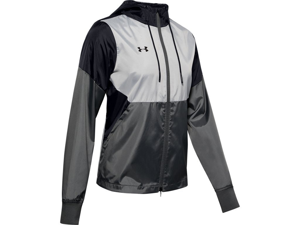 Under Armour Womens Legacy Team Windbreaker Jacket - Breathable and Water Repellent