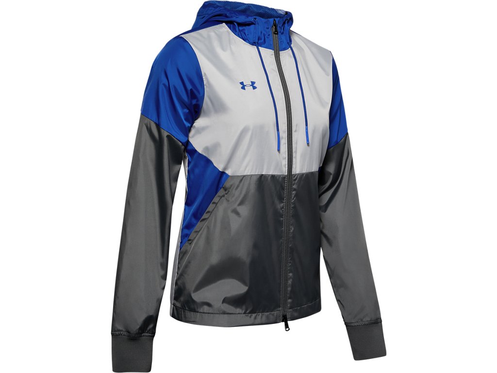 Under Armour Womens Legacy Team Windbreaker Jacket - Breathable and Water Repellent