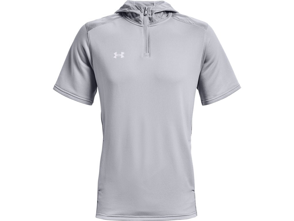 Under Armour Mens UA Command Short Sleeve Hoodie - Sweat Wicking and Heat Trapping
