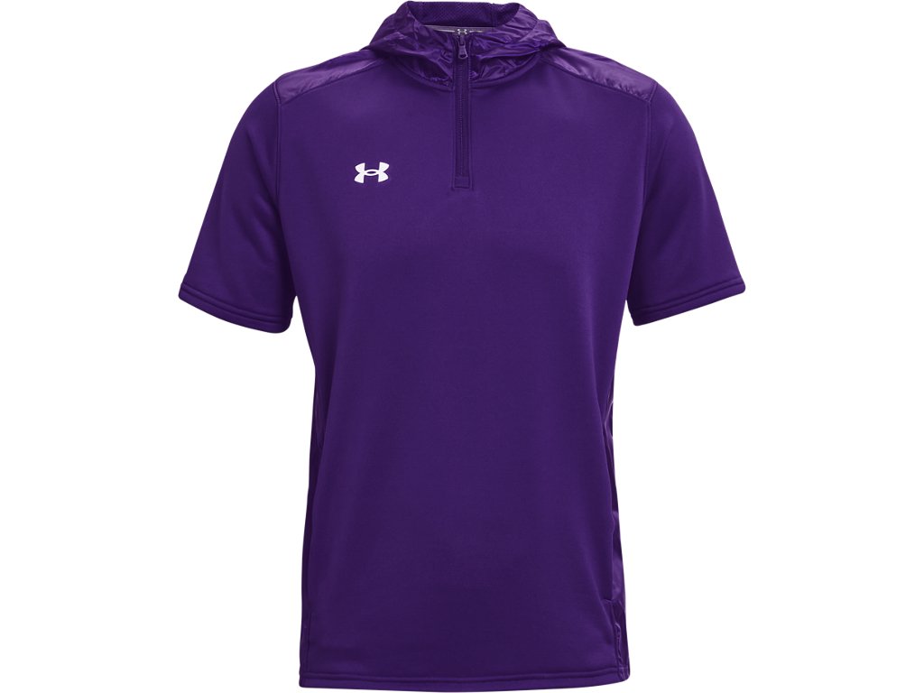 Under Armour Mens UA Command Short Sleeve Hoodie - Sweat Wicking and Heat Trapping
