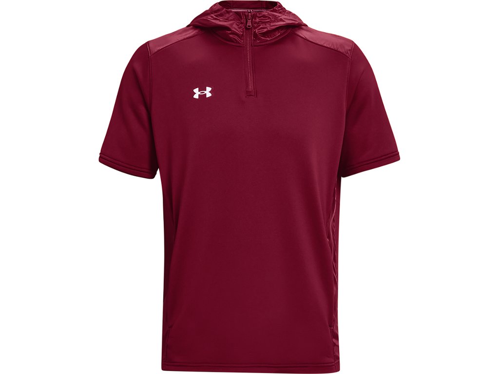 Under Armour Mens UA Command Short Sleeve Hoodie - Sweat Wicking and Heat Trapping
