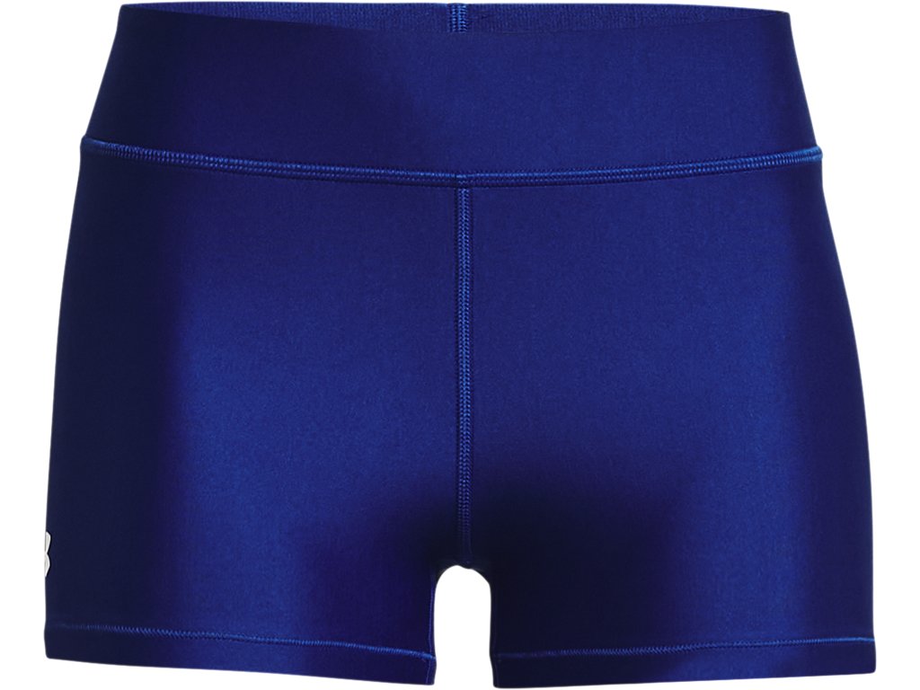 Under Armour Womens HeatGear Mid-Rise Shorty Shorts - Superior Sweat Wicking