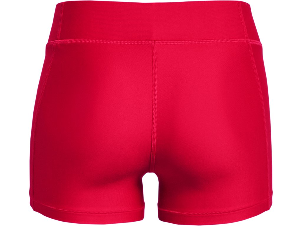 Under Armour Womens HeatGear Mid-Rise Shorty Shorts - Superior Sweat Wicking