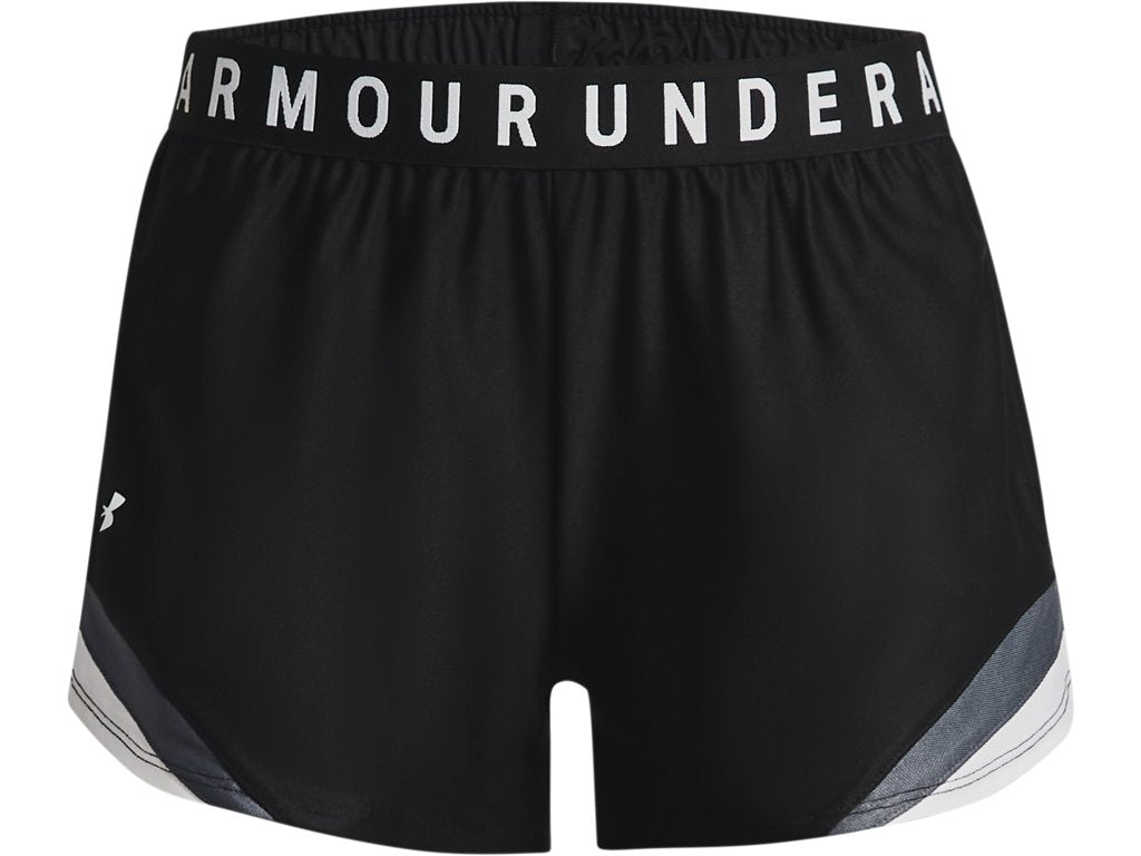 Under Armour Womens Play Up 3.0 Tri Color Shorts - Sweat Wicking
