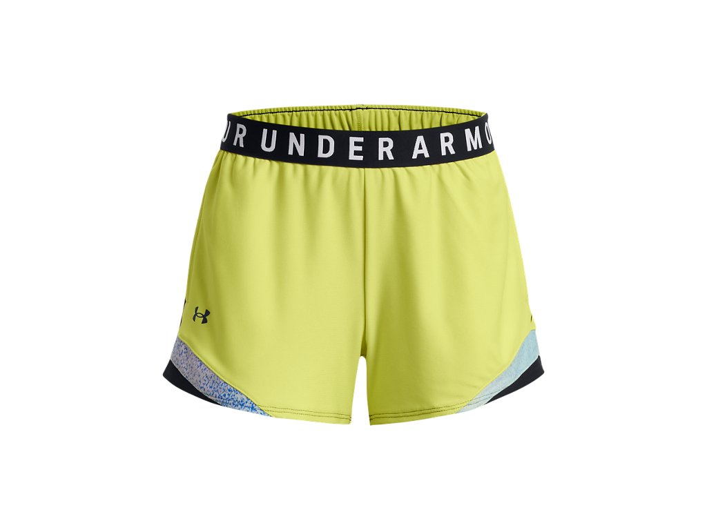 Under Armour Womens Play Up 3.0 Tri Color Shorts - Sweat Wicking