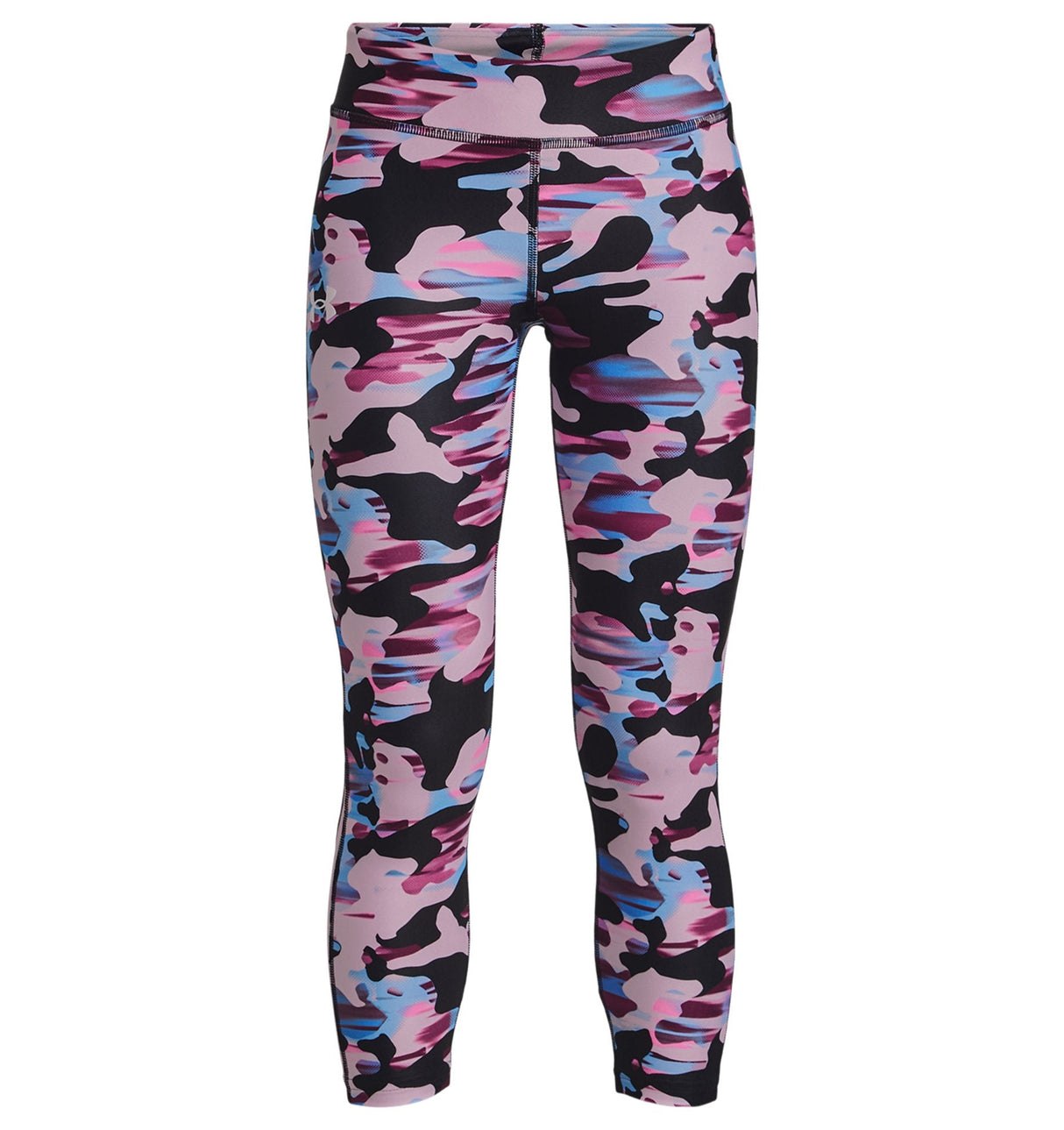 Under Armour Girls HeatGear Armour Printed Ankle Crop - Sweat-Wicking and 4-Way Stretch
