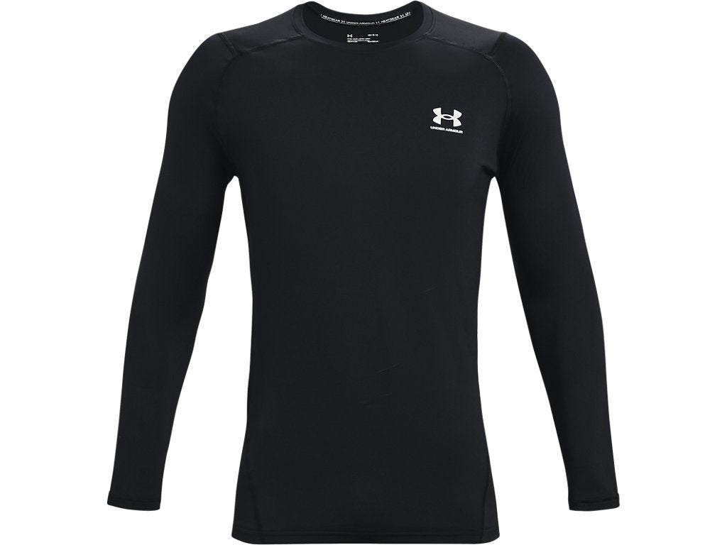 Under Armour Mens HeatGear Fitted Long Sleeve Baselayer - Superior Sweat Wicking