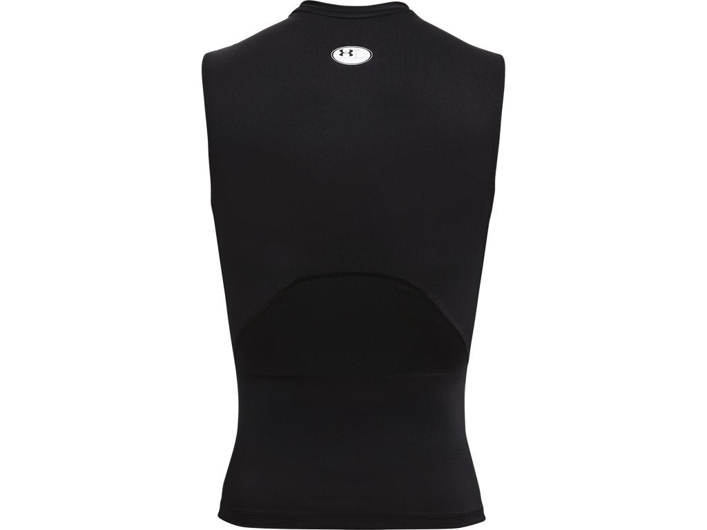 Under Armour Mens HeatGear Sleeveless Baselayer - Sweat Wicking and Superior Coverage