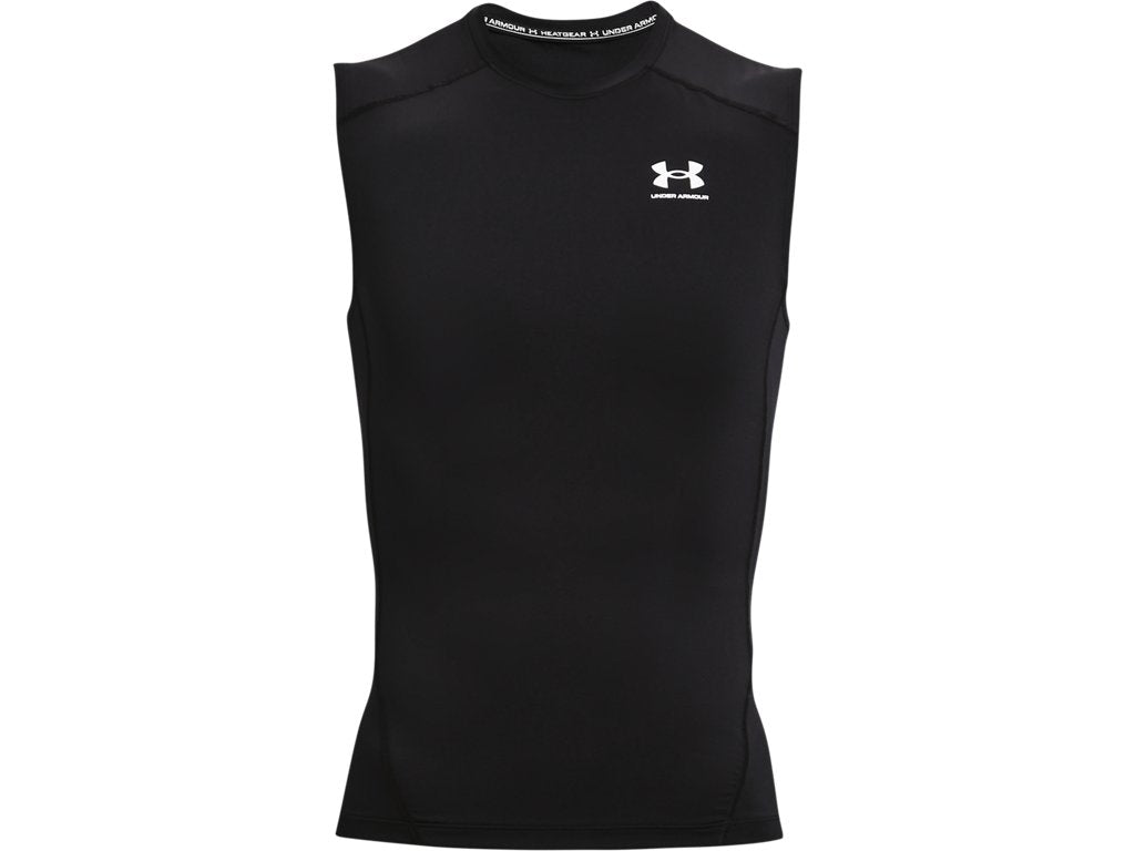 Under Armour Mens HeatGear Sleeveless Baselayer - Sweat Wicking and Superior Coverage