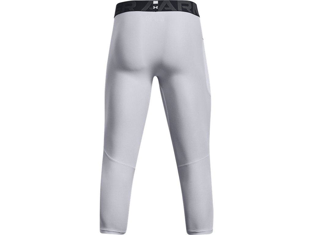 Under Armour Mens HeatGear Three Quarter Leggings - Sweat Wicking and Ultra-Tight Fit