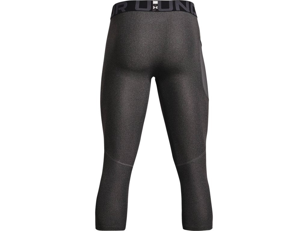 Under Armour Mens HeatGear Three Quarter Leggings - Sweat Wicking and Ultra-Tight Fit