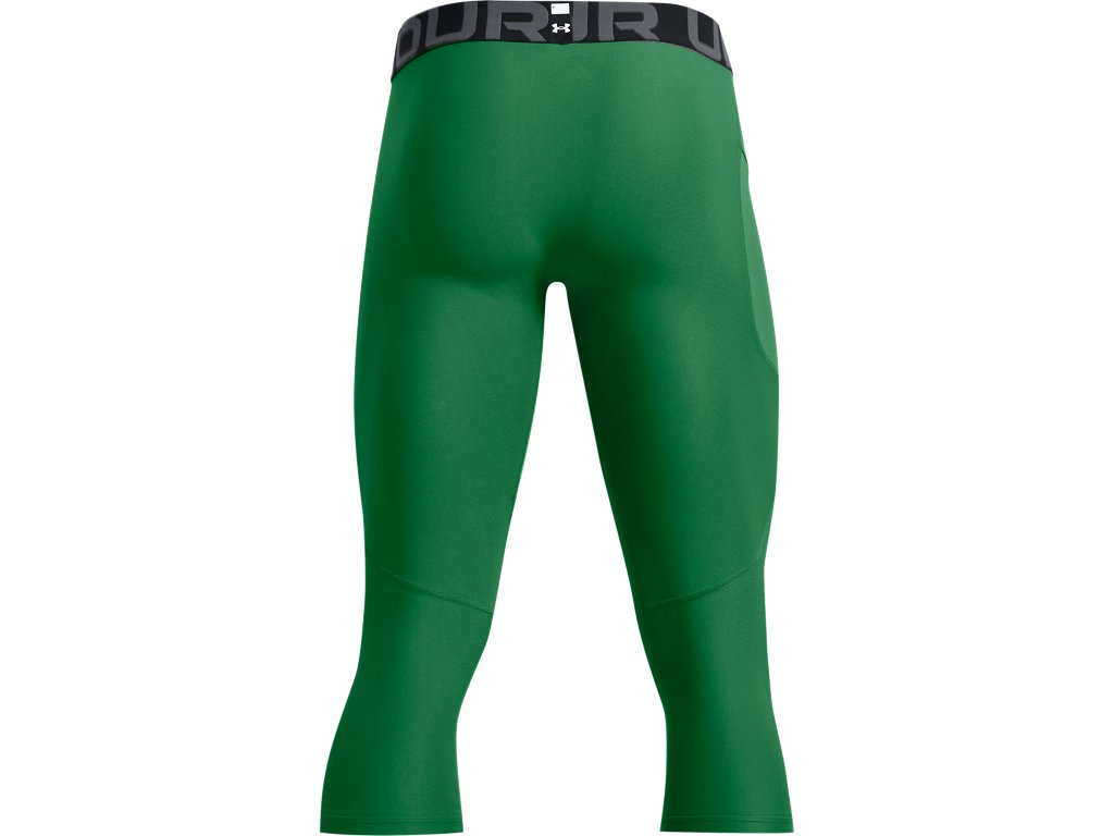 Under Armour Mens HeatGear Three Quarter Leggings - Sweat Wicking and Ultra-Tight Fit