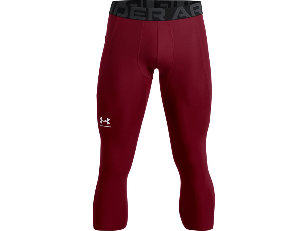 Under Armour Mens HeatGear Three Quarter Leggings - Sweat Wicking and Ultra-Tight Fit