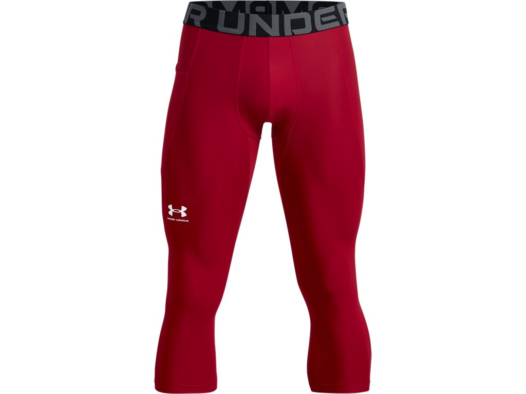 Under Armour Mens HeatGear Three Quarter Leggings - Sweat Wicking and Ultra-Tight Fit