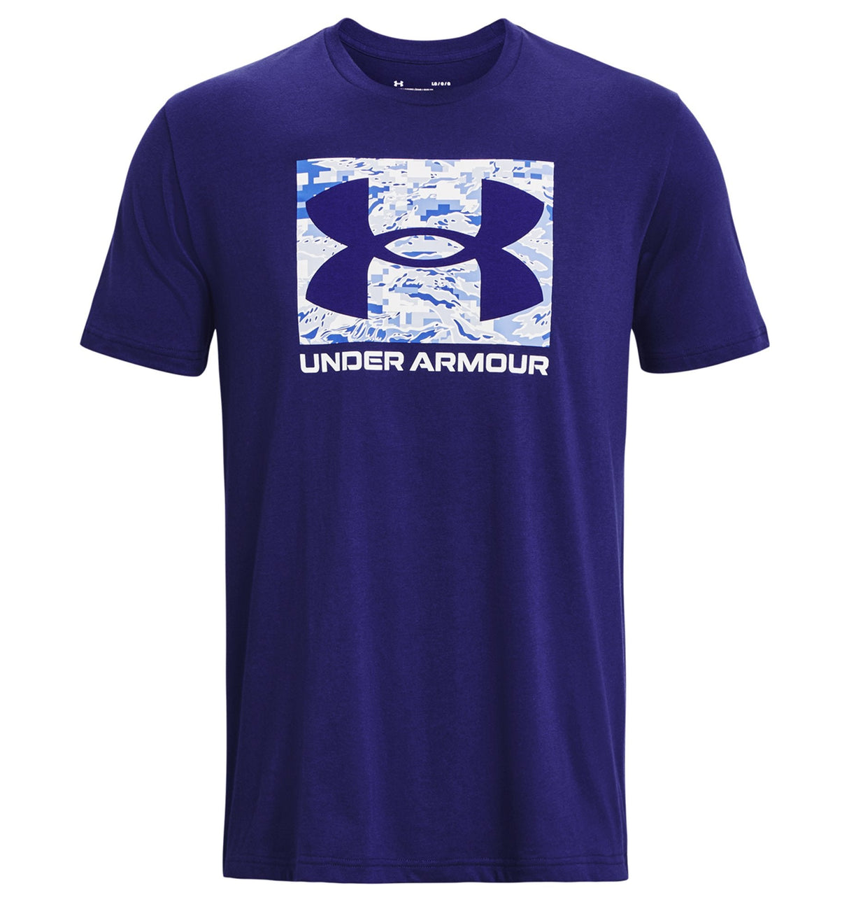 Under Armour Mens ABC Camo Boxed Logo Short Sleeve T-Shirt - Quick-Drying Comfort