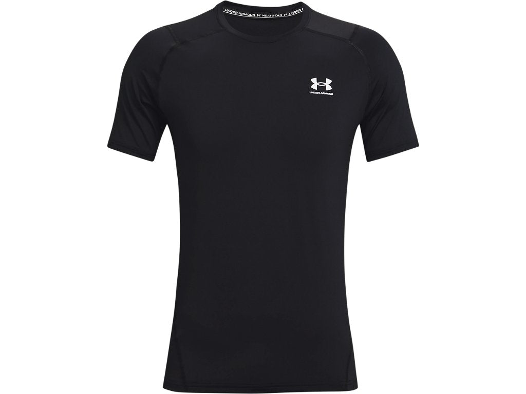 Under Armour Mens HeatGear Fitted Short Sleeve Shirt - Superior Sweat Wicking