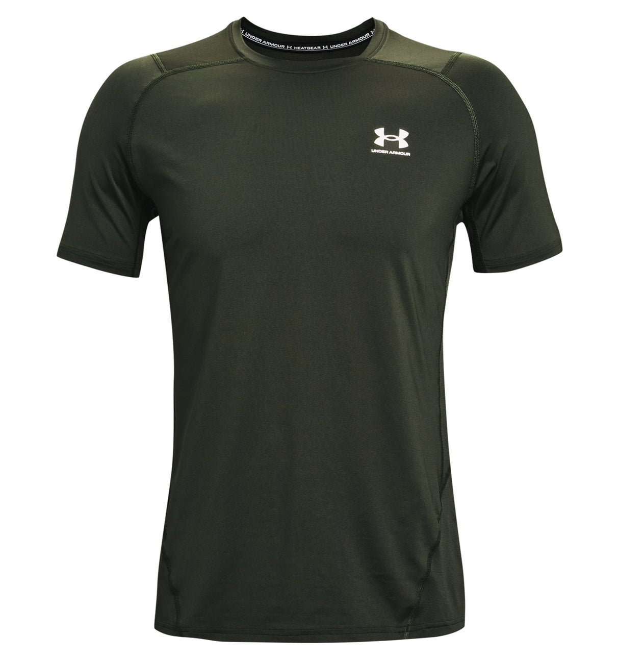 Under Armour Mens HeatGear Fitted Short Sleeve Shirt - Superior Sweat Wicking