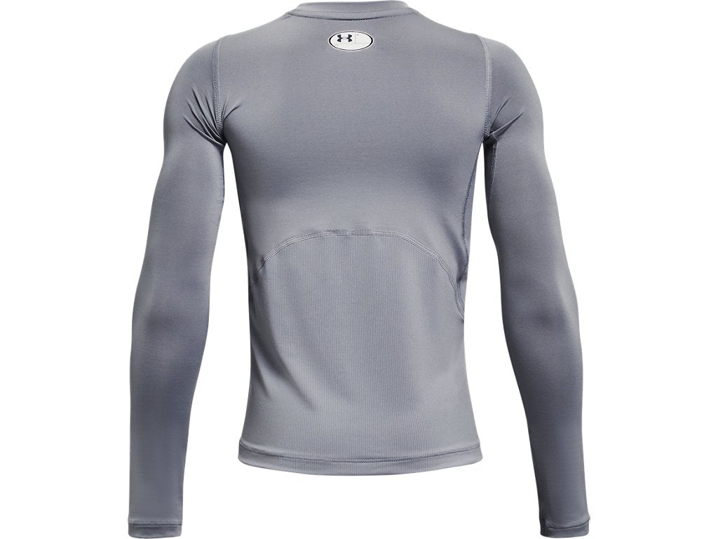 Under Armour Boys HeatGear Armour Long Sleeve Shirt - Sweat Wicking Apparel
