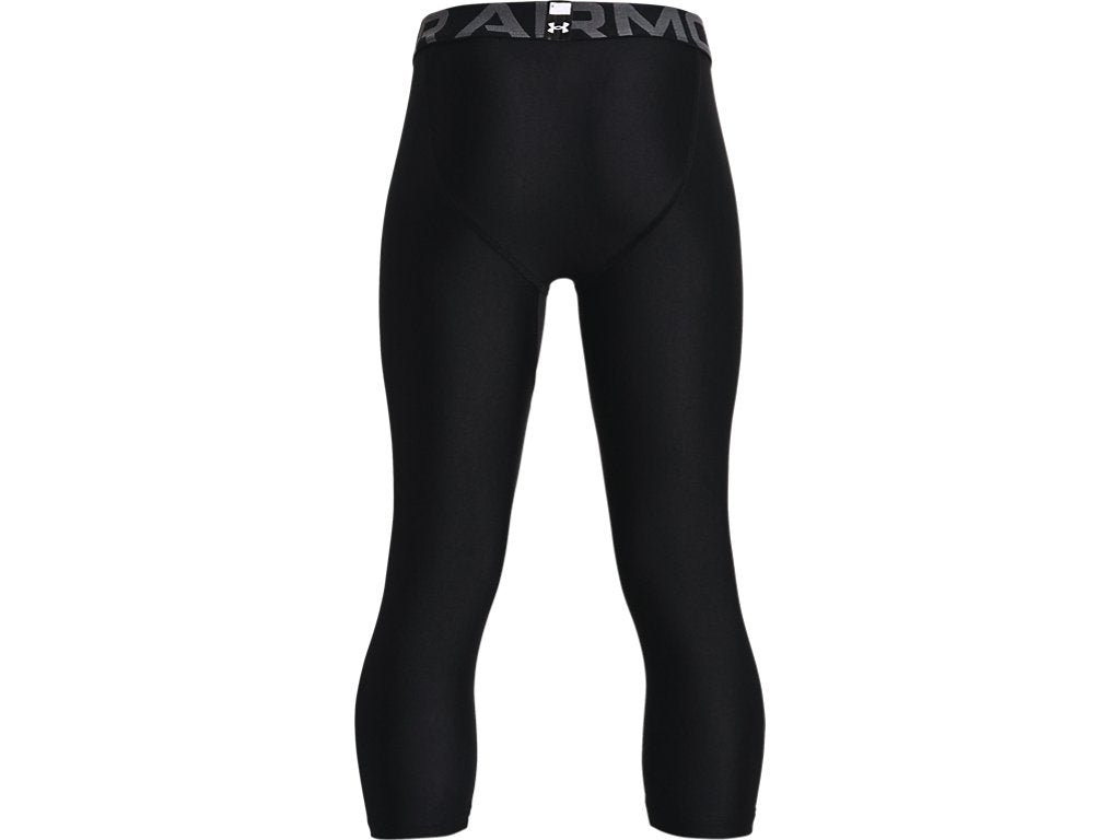 Under Armour Boys HeatGear Armour Three Quarter Leggings - Sweat Wicking Apparel